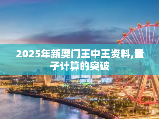2025年新奥门王中王资料,量子计算的突破