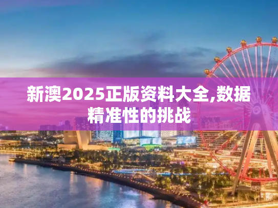 新澳2025正版资料大全,数据精准性的挑战