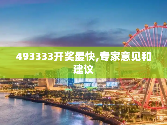 493333开奖最快,专家意见和建议