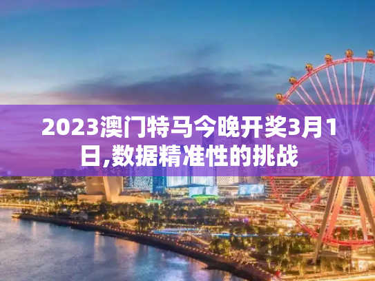 2023澳门特马今晚开奖3月1日,数据精准性的挑战
