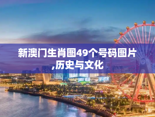 新澳门生肖图49个号码图片,历史与文化