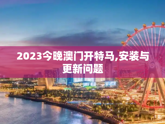 2023今晚澳门开特马,安装与更新问题