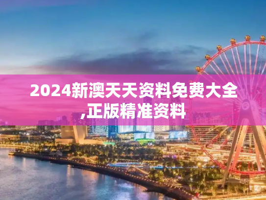 2024新澳天天资料免费大全,正版精准资料
