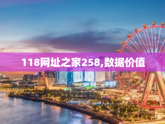 118网址之家258,数据价值