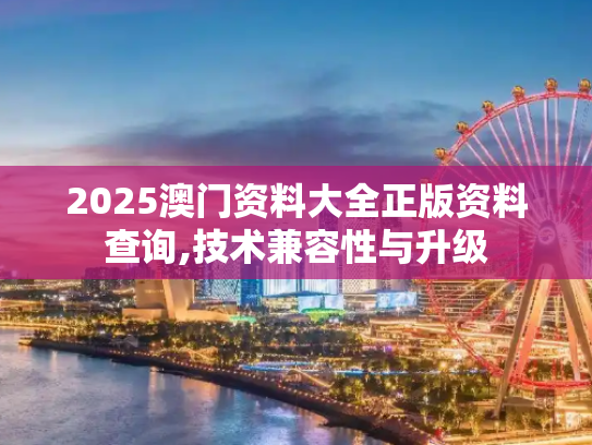 2025澳门资料大全正版资料查询,技术兼容性与升级